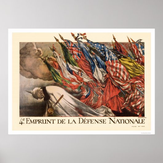 Poster 4e prêt à la Défense nationale (Devant)