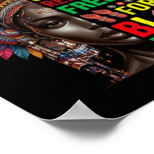 Poster 4ème Ne M'Ont Pas Libéré JunetDix Est Mon Indépend (Coin)