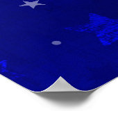 Poster 4th of July American Flag face (Coin)