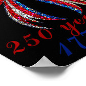 Poster 4th Of July Coquette American Flag Bow Funny Girls (Coin)