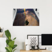 Poster 501e régiment d'infanterie de parachute (Bureau à domicile)