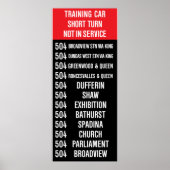 Poster 504 KING Replica Rollsign (CLRV) (Devant)