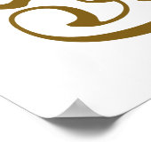 Poster 50 ans de fête ! (fête d'anniversaire) (Coin)