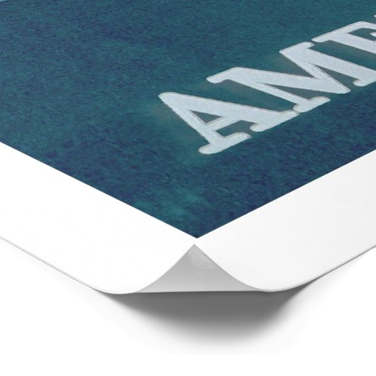 Poster 50 ans de service (US00304) (Coin)