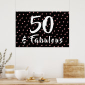 Poster 50 et Fabuleux anniversaire (Cuisine)