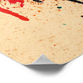 Poster 50, Heavy Beats Never Die,  kunst (Hoek)