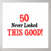 Poster 50 Never Looked This Good (Devant)