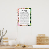 Poster 50 Raisons pour lesquelles nous vous aimons (Cuisine)