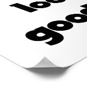 Poster 50 T-shirts et cadeaux de belle apparence sur moi (Coin)