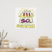 Poster 50e anniversaire (Cuisine)