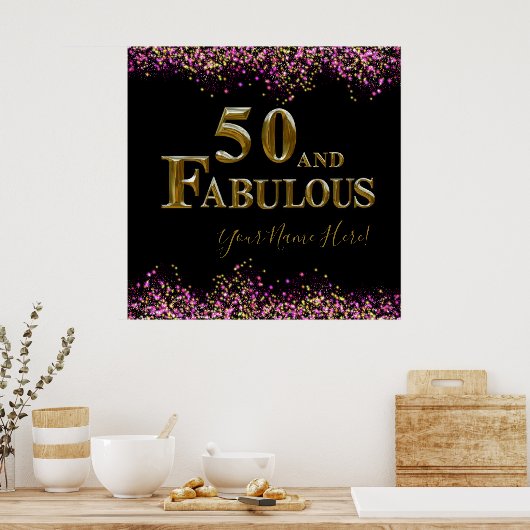 Poster 50e anniversaire (Cuisine)