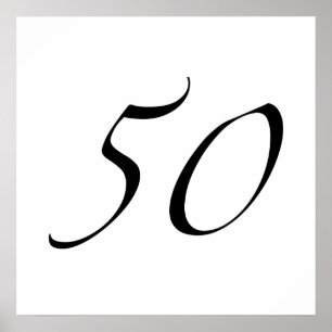 Poster 50e anniversaire