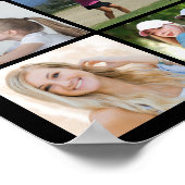 Poster 50e anniversaire 45 photo Collage de photos bravo  (Coin)