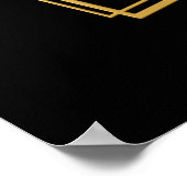 Poster 50e anniversaire 50 ans dans l'or noir (Coin)