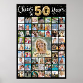 Poster 50e anniversaire 55 photo Collage de photos bravo  (Devant)