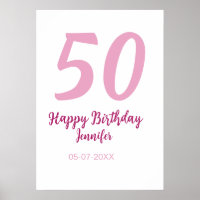 50e anniversaire ajouter nom date année rose rouge