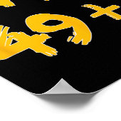 Poster 50e anniversaire Bowling Shirt Funny Bowler Party  (Coin)