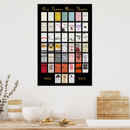 Poster 50e anniversaire de la RSMT (Cuisine)