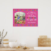 Poster 50e anniversaire des gemmes les plus fabuleuses Ro (Cuisine)