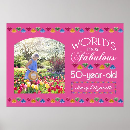 Poster 50e anniversaire des gemmes les plus fabuleuses Ro (Devant)