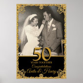 Poster 50e anniversaire du Mariage (Devant)