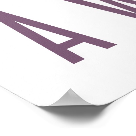 Poster 50e anniversaire Retro Sunset (Coin)