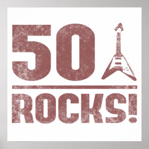 Poster 50e anniversaire Rocks
