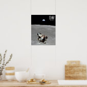 Poster 50e Anniversary, Apollo 11 Mission Moon Landing : (Cuisine)