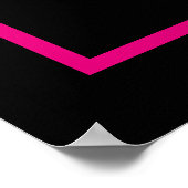 Poster 50e Personnalisé Nom moderne mignonne 50e fête d'a (Coin)