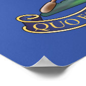 Poster 50e régiment de missiles Norme RA (Coin)