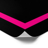 Poster 50e Symbole moderne 50e anniversaire personnalisé (Coin)