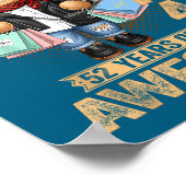 Poster 52 Year Old January 1974 Teddy Bear 52nd Birthday  (Coin)