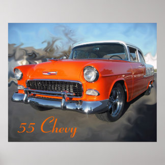 Poster 55 Chevy