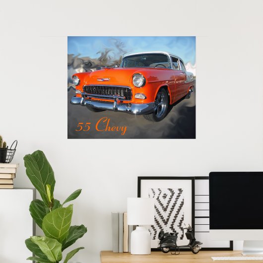 Poster 55 Chevy (Bureau à domicile)
