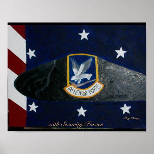 Poster 55e Forces de sécurité (Devant)