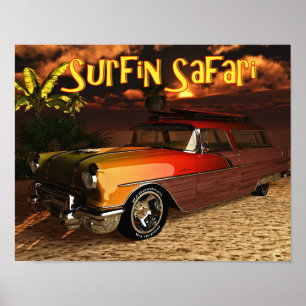 Poster 56 Surfin Safari
