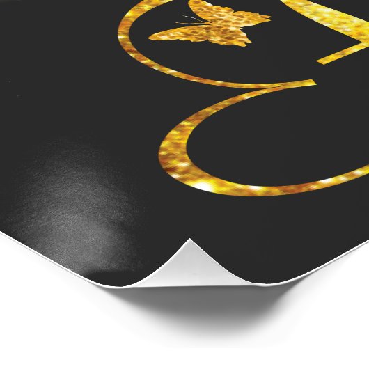 Poster 57E Anniversaire Féminin (Coin)