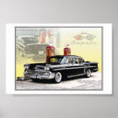 Poster 58 chevy Impala (Devant)