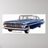 Poster '59 Chevy Impala (Devant)