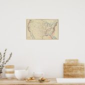 Poster 59 Rivières navigables, routes 1890 (Cuisine)