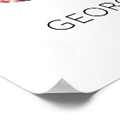 Poster 5 Ans Ensemble Collage De Photos Anniversaire De M (Coin)