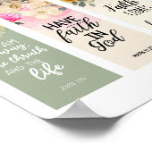 Poster 5 Versets de la Bible Signet (Coin)
