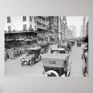 Poster 5e Avenue Pâques, 1910