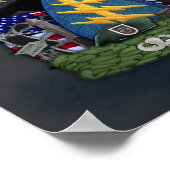 Poster 5e édition des bérets verts des forces spéciales (Coin)