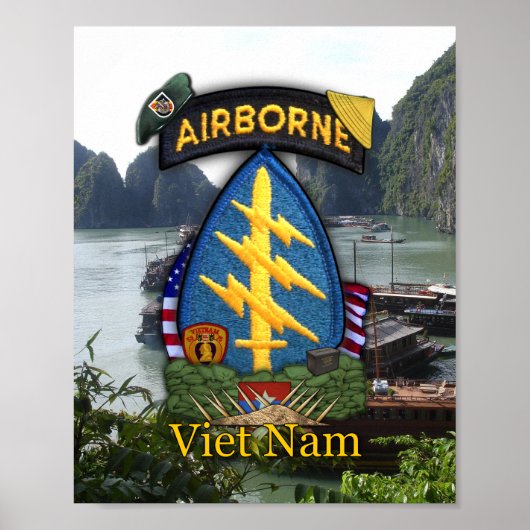 Poster 5e groupe des forces spéciales les berets verts le (Devant)