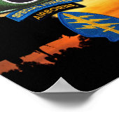 Poster 5e Groupe des forces spéciales Vis d'anciens comba (Coin)