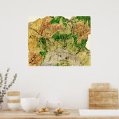 Poster 5ème carte du royaume oublié (Cuisine)