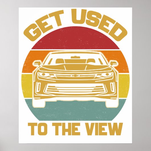 Poster 5ème génération Chevy Camaro SS RS 2 (Devant)