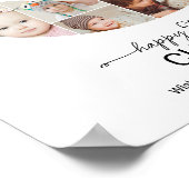 Poster 5th Birthday Number 5 Photo Collage Custom Picture (Coin)