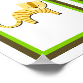 Poster 5X7 Collection d'oeuvres d'art sur les murs d'anim (Coin)